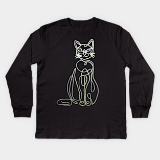 Magical Cat Kids Long Sleeve T-Shirt